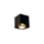 Arcylbox Lampa sufitowa czarny transparentny