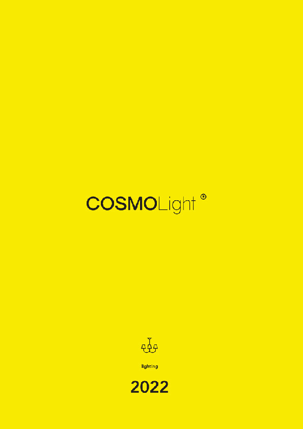 Katalog Cosmolight - Lampy dekoracyjne 2022