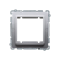 Adapter na osprzęt standardu 45x45 mm inox (metalik)