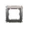 Adapter na osprzęt standardu 45x45 mm inox (metalik)