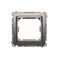 Adapter na osprzęt standardu 45x45 mm inox (metalik)