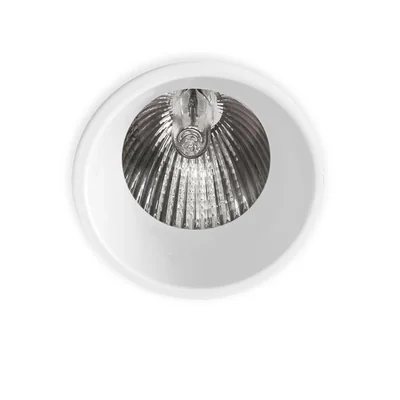 AGO Lampa sufitowa wpuszczana biała