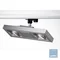 Aixlight KARDATRACK MR16/2 srebrnoszary max. 50W wraz z adapterem 3-fazowym