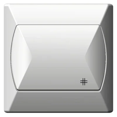 AKCENT Łącznik krzyżowy biały