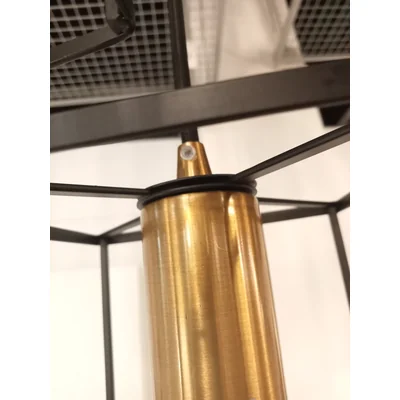 ALANIS Lampa wisząca potrójna czarna