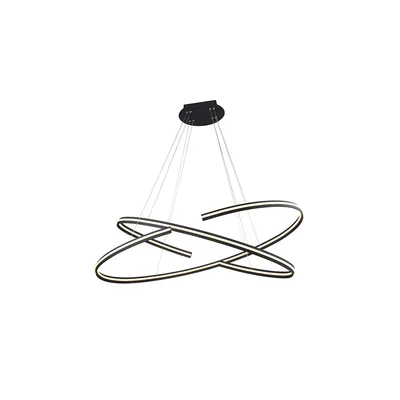 ALESSIA XL DIMM Lampa wisząca czarna