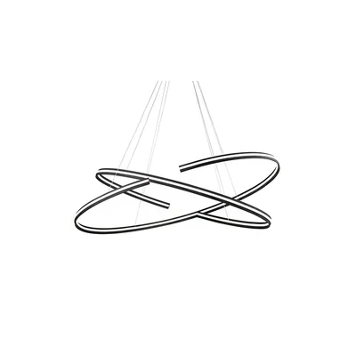 ALESSIA XL DIMM Lampa wisząca czarna