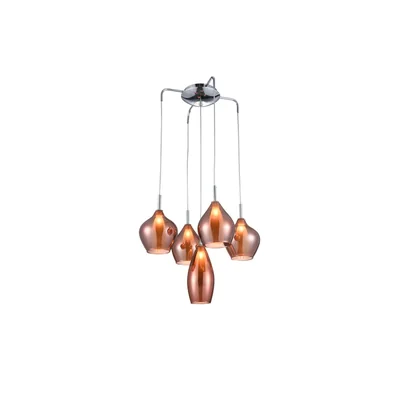 AMBER MILANO Lampa wisząca miedziana