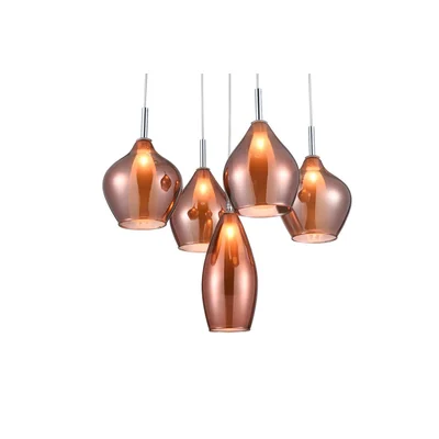 AMBER MILANO Lampa wisząca miedziana