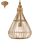 Amsfield Lampa wisząca 35 cm brązowa