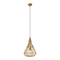 Amsfield Lampa wisząca 35 cm brązowa
