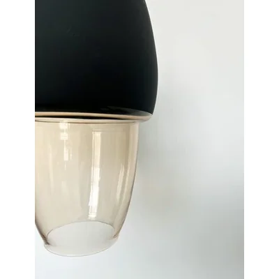 ARIEL LONG Lampa wisząca E27 IP20 czarna