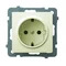 AS Gniazdo pojedyncze z uziemieniem schuko ecru