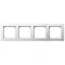 AS Ramka poczwórna biały