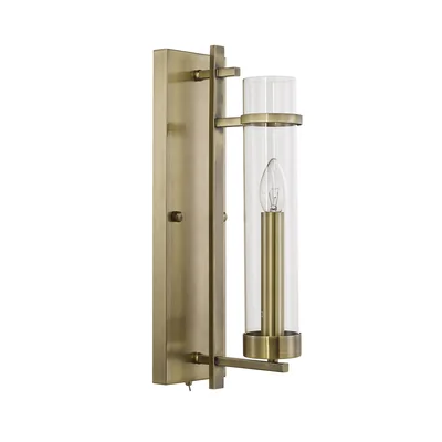 ASPEN Kinkiet 46cm 40W E14 IP20 złoty