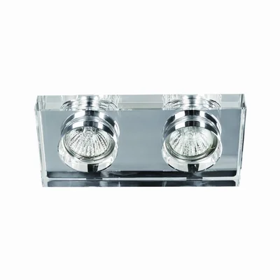 ASTRO II Lampa sufitowa wpuszczana przezroczysty