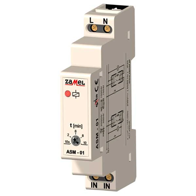 Automat schodowy 12-240V AC/DC  typ: ASM-01/U