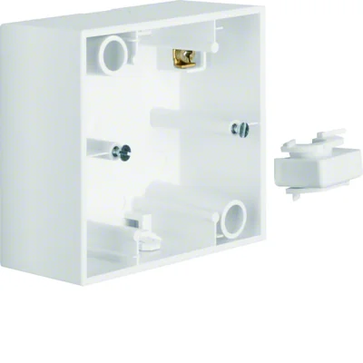 B.3 Puszka natynkowa pojedyncza śnieżnobiała