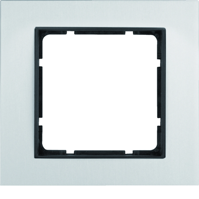 B.7 Ramka 1-krotna aluminium/antracyt mat