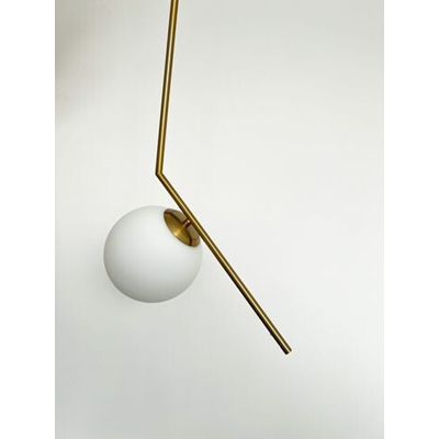 BALL Lampa wisząca E27 IP20 złota