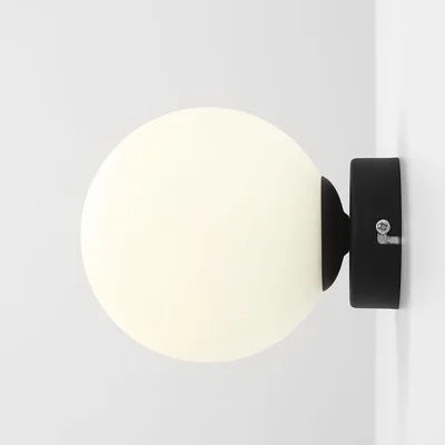 BALL WALL BLACK S Lampa ścienna czarna