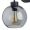 BARI Lampa ścienna czarna