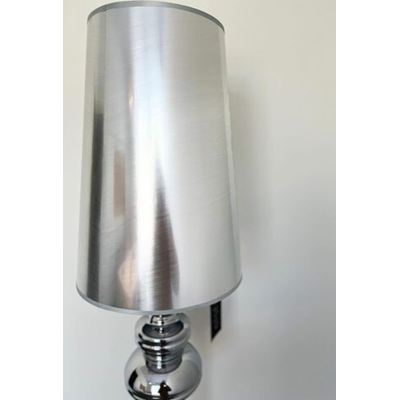 BAROCO Lampa podłogowa E27 IP20 srebrna