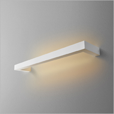 Baset Lampa ścienna ekspozycyjna czerwony mat