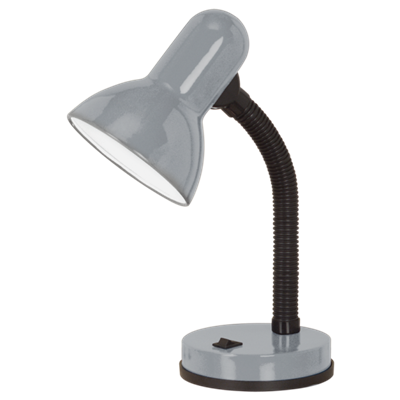 Basic 1 Lampa biurkowa srebrna