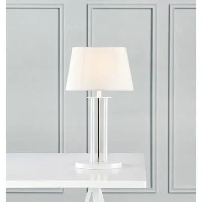 BASTIA Lampa stołowa biała