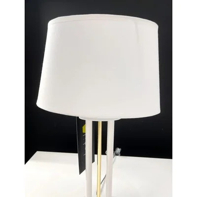 BASTIA Lampa stołowa biała