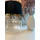 BATUMI Lampa stołowa E27 IP20 transparentna z czarnym abażurem