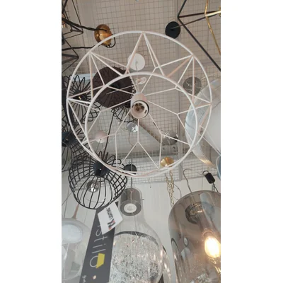 BELL Lampa wisząca biała