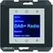 BERKER K.1 Radio Touch DAB+ z Bluetooth antracyt mat lakierowany