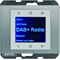 BERKER K.5 Radio Touch DAB+ stal szlachetna mat lakierowany