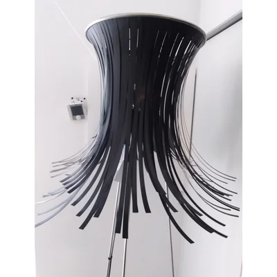 BETY Lampa stojąca E27 IP20 czarna