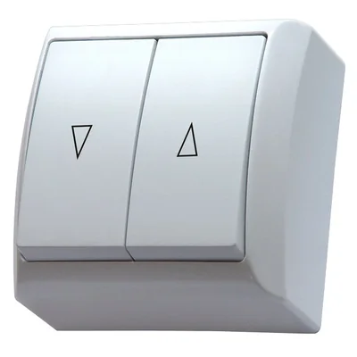 BIS Łącznik żaluzjowy biały