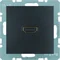 B.KWADRAT/B.3/B.7 Gniazdo HDMI antracytowe