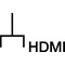 B.KWADRAT/B.3/B.7 Gniazdo HDMI antracytowe