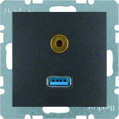B.KWADRAT/B.3/B.7 Gniazdo USB/3,5mm jack