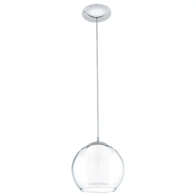 BOLSANO Lampa wisząca pojedyncza chrom