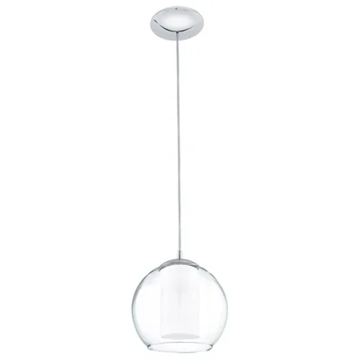 BOLSANO Lampa wisząca pojedyncza chrom