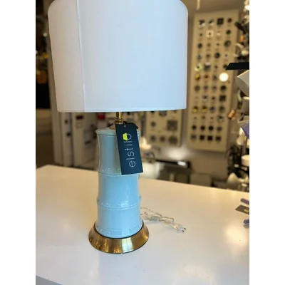 BONA Lampa stołowa E27 IP20 niebieska