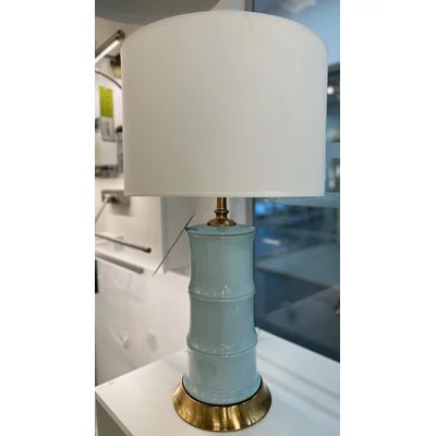 BONA Lampa stołowa E27 IP20 niebieska