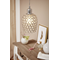 BONARES 1 Lampa wisząca pięciopunktowa chrom