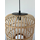 BORDESLEY Lampa wisząca E27 IP20 drewniana