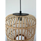 BORDESLEY Lampa wisząca E27 IP20 drewniana