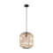 BORDESLEY Lampa wisząca E27 IP20 drewniana
