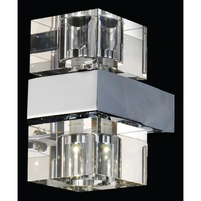 BOX 2 Lampa ścienna chrom