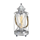BRADFORD Lampa stołowa srebrny antyczny